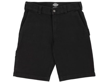 DICKIES SKATEBOARD DENIM CARPENTER SHORT BLACK Online