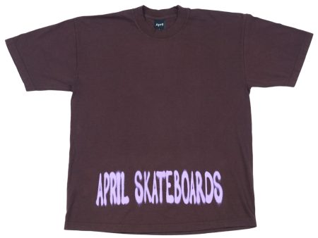 APRIL SPRAY TEE CHOCOLATE Online