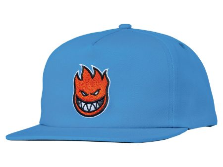 SPITFIRE BIGHEAD FILL SNAPBACK LIGHT BLUE   RED Discount