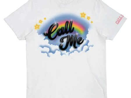 917 AIRBRUSH TEE WHITE Fashion