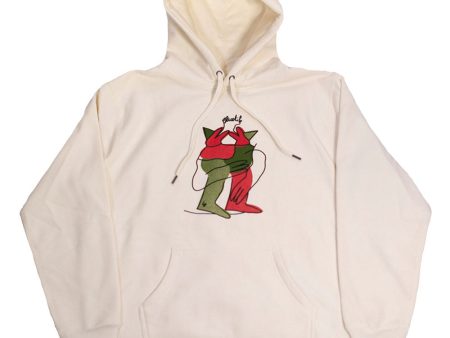 BLUETILE X L.B. ANNIVERSARY PARTY HOODIE BONE Online