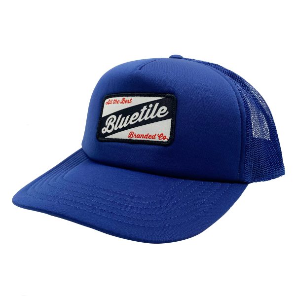 BLUETILE CRAFT PATCH TRUCKER COBALT Online Hot Sale