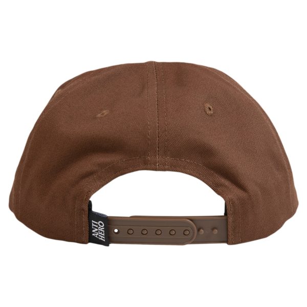 ANTI HERO LIL PIGEON SNAPBACK HAT BROWN For Sale