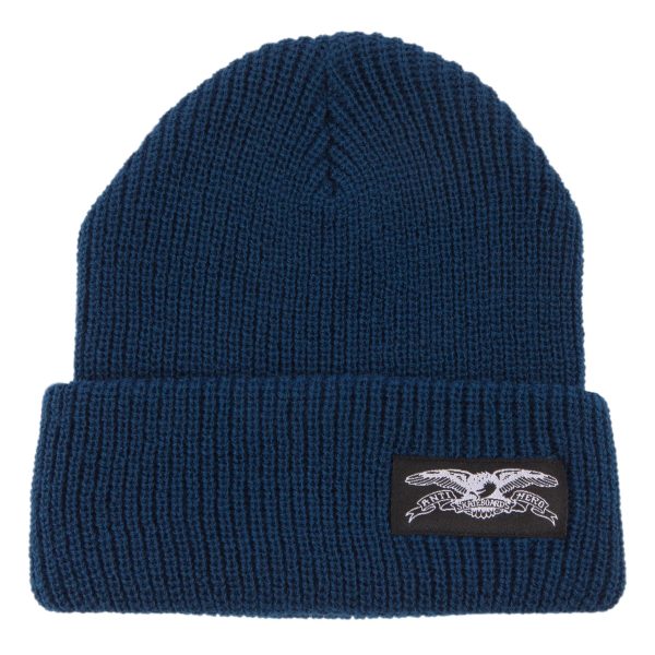 ANTI HERO STOCK EAGLE LABEL BEANIE NAVY Online Sale