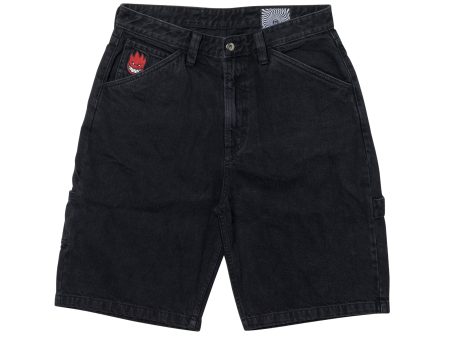 SPITFIRE BIGHEAD FILL DENIM SHORT BLACK Discount