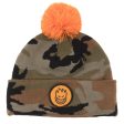 SPITFIRE BIGHEAD CIRCLE POMPOM BEANIE CAMO For Sale