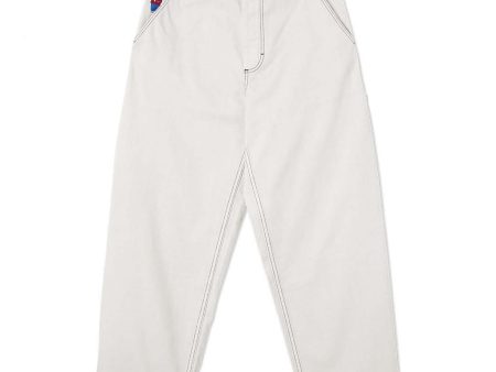 POLAR BIG BOY WORK PANTS WASHED WHITE For Discount