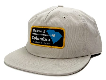 BLUETILE HEART OF COLUMBIA PATCH HAT BONE Hot on Sale