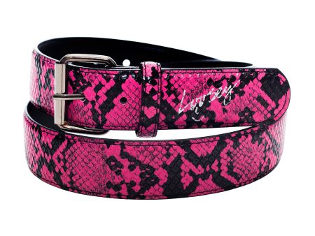 LOOSEY SLITHER BELT PINK Supply