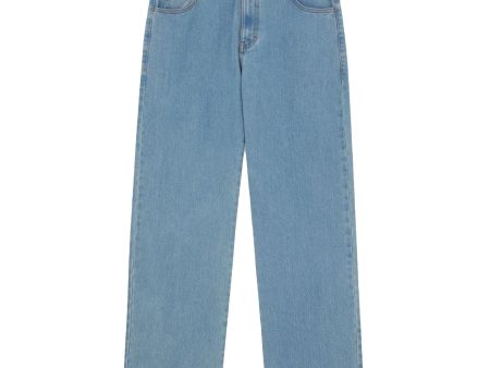 DICKIES WINGVILLE LOOSE DENIM PANT LIGHT DENIM Online Sale