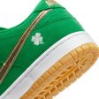 NIKE SB DUNK LOW PRO LUCKY GREEN   METALLIC GOLD Cheap