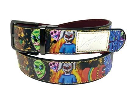 LOOSEY  TAN MAN  REVERSIBLE BELT Cheap