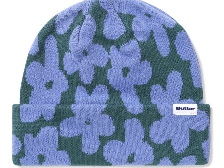 BUTTER GOODS FLORAL BEANIE SAGE Hot on Sale