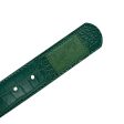 LOOSEY CROC SKIN BELT GREEN Discount