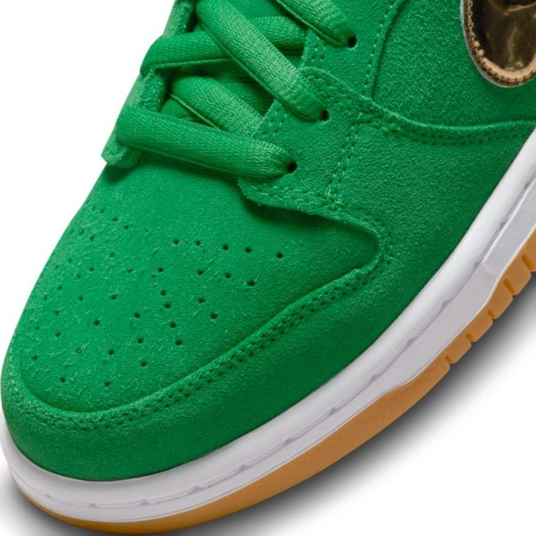 NIKE SB DUNK LOW PRO LUCKY GREEN   METALLIC GOLD Cheap