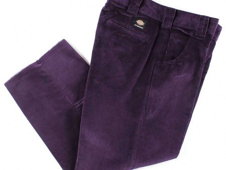 DICKIES FRANKY V GOTH GRAPE CORDUROY DOUBLE KNEE Online Hot Sale