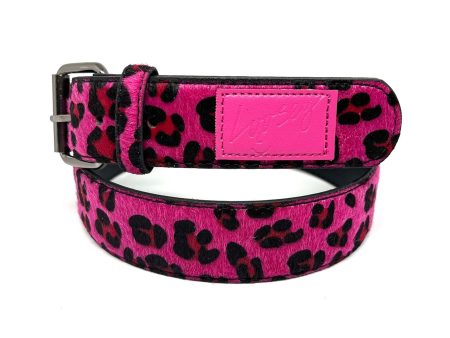 LOOSEY PINK CHEETAH BELT Supply