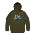 BLUETILE SKATE RATS PREMIUM HOODIE ARMY GREEN Online now