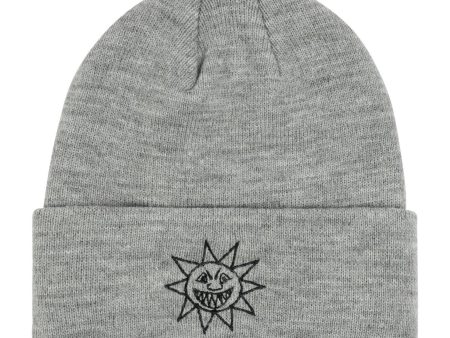 THRASHER SKETCH BEANIE GREY Hot on Sale