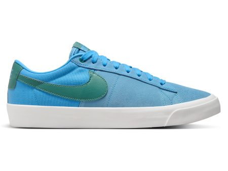 NIKE SB BLAZER LOW PRO UNIVERSITY BLUE   BICOASTAL Online Sale