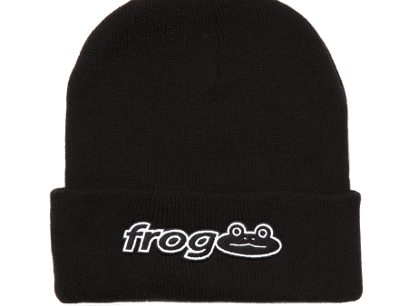 FROG WORK LOGO BEANIE BLACK Fashion