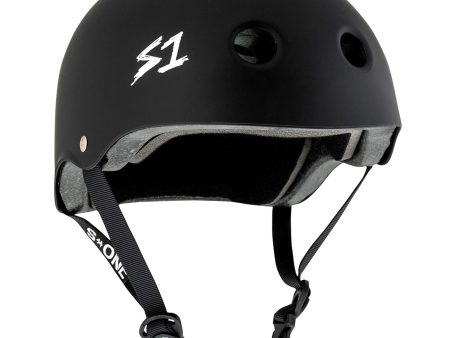 S1 LIFER BLACK MATTE HELMET For Cheap