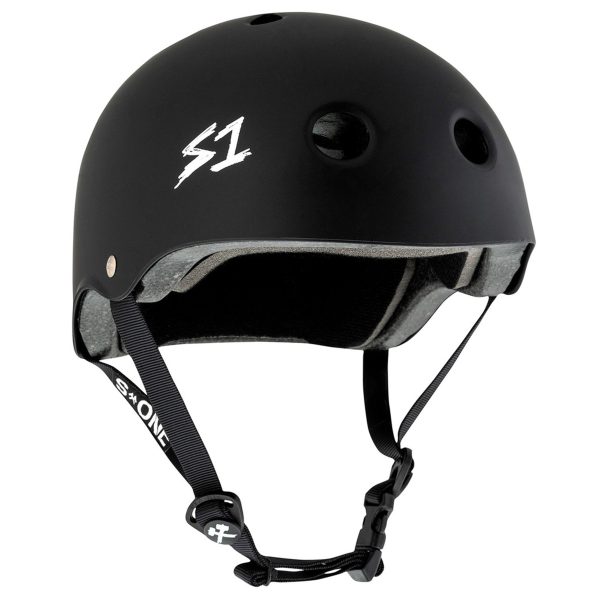 S1 LIFER BLACK MATTE HELMET For Cheap