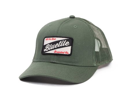 BLUETILE CRAFT PATCH TRUCKER CYPRESS For Cheap