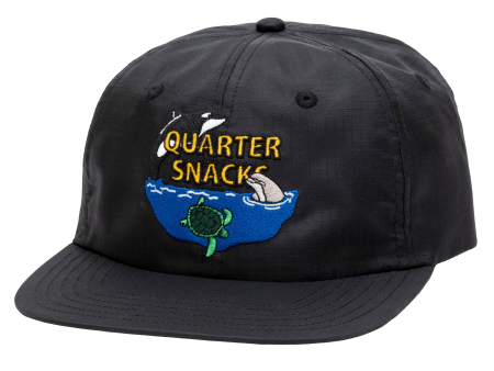 QUARTERSNACKS AQUATIC CAP BLACK Discount