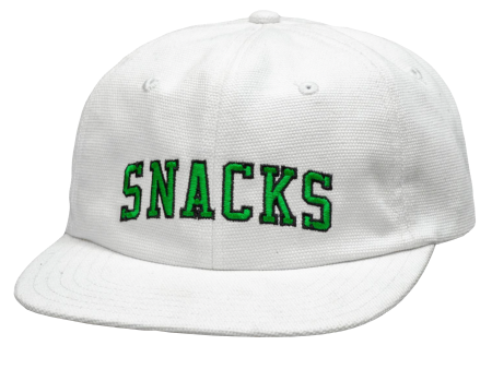 QUARTERSNACKS VARSITY CAP WHITE Hot on Sale