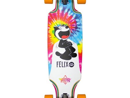 DUSTERS CHANNEL FELIX 34  LONGBOARD TIE DYE Online Hot Sale