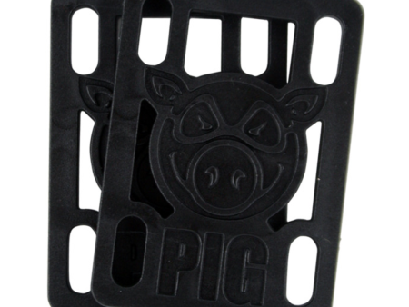 PIG PILES 1 4  RISER PADS BLACK Online Sale