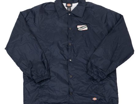 BLUETILE CRAFT PATCH COACHES JACKET NAVY For Sale