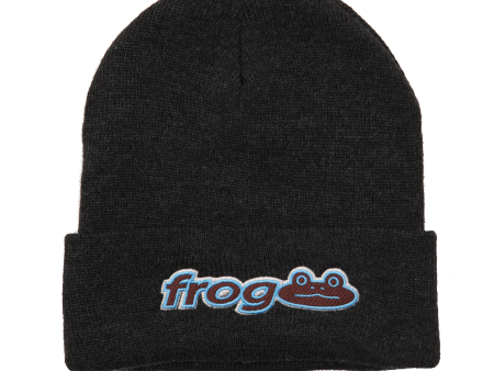 FROG WORK LOGO BEANIE DARK GREY For Discount