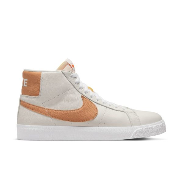 NIKE SB BLAZER MID ORANGE LABEL WHITE   LT COGNAC For Discount