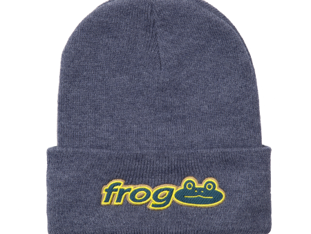 FROG WORK LOGO BEANIE SLATE Hot on Sale